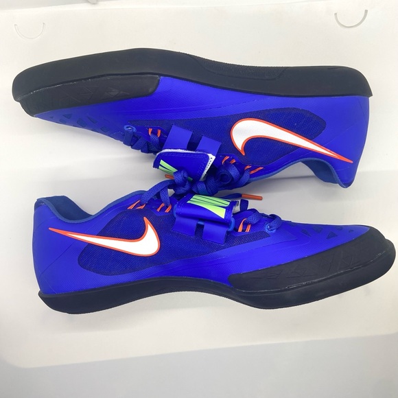 Mens Size 9.5 Nike Zoom SD 4 Track & Field Throwing Shoes Racer Blue 685135-400 - Picture 1 of 5